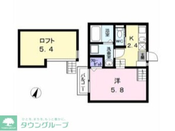 Creo中村公園の物件間取画像